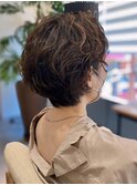 本八幡×ショートパーマ×無造作ウェーブ