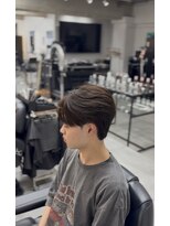 ショット 高槻(SHOT)&nbsp;センターパート×透明度強めカラー