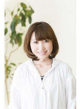 ビードロ 下北沢 ゆるふわボブ、厚めバングで可愛さUP♪