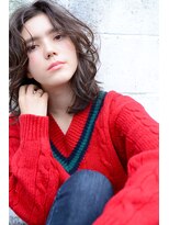 ミラバイグリーン(Mira by green)&nbsp;loose wave gray brown#2