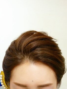 ヘアセットアップス(UP's) ☆着物に似合う♪『前髪あげてキレイなアップスタイル』(*^-^*)