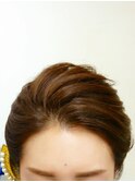 ☆着物に似合う♪『前髪あげてキレイなアップスタイル』(*^-^*)