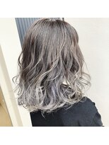 ヘアーサロン チャチャ(hair salon CHA-CHA)&nbsp;ホワイトグレー系カラー