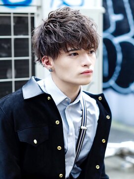 リップスヘアー 銀座(LIPPS hair) 癖毛風パーマ 刈り上げマッシュ 詳細はインスタで→@lipps_ueki