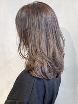 アイティー バイ アルバム 中野店(IT by ALBUM) シルバーアッシュ_オリーブカラーハイライトカラー_ba307142