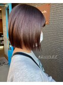 ぷっつりボブ/アースカラー