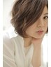 【脱白髪染め】カット+白髪ぼかしハイライト(表面)￥13500