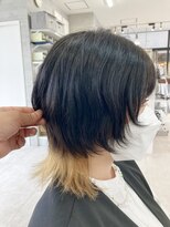 シャルムヘアー 松江店(charme hair) ウルフ×黒金