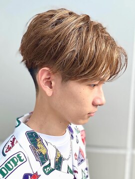 エルマーク(L-MARK) ニュアンスパーマセンターパートサイドパート韓国カルマパーマ