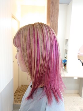 ヘアサロン カンパニュール(hair salon Campanule) セクションカラー