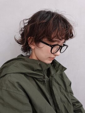 テテコケット(tete coquette) 『真通知弘』マッシュショートに無造作パーマでおしゃれに可愛く