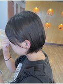長めショートボブ