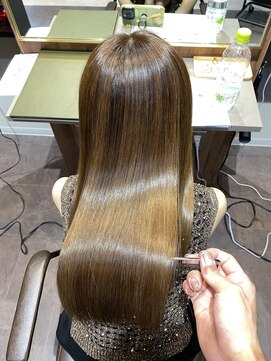 ザラフターザブリーチ 黒崎桃園店(the laughter/The bleach) 髪質改善ストレート