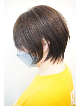 髪といろいろ クビレ前下がりショートボブ★