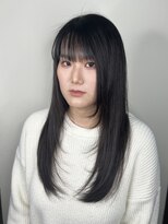 グラッド(GLAD.) ロングウルフカットミディアムウルフ顔まわりレイヤーカット