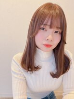 ザブックハンドサロン(The book hand salon)&nbsp;ブラウン×セミロング