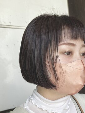 エフェクト(EFFECT hair care & Spa) 大人ボブ/ダークバイオレット/コバミオ