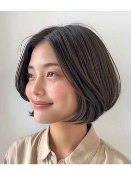 ルシードスタイル アウラ 松戸市五香(LUCIDO STYLE Aura) ショートスタイル【松戸・五香・白髪染め・カラー・髪質改善】