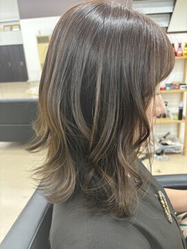 美容室 プークワ 中川春田駅前店 大人のくびれミディアム