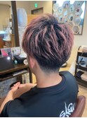 ツーブロショート