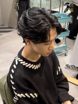 ゼスト リル 新宿(ZEST lill) フェザーパーマ フェザーショート メンズパーマ 新宿