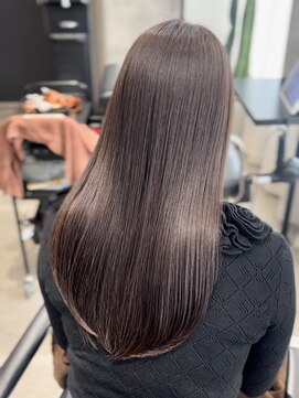 ソヨン 栄2号店(SOYON) 《質感再生/髪質改善トリートメント/グレージュ》