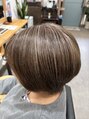 カンダ(Kanda) 白髪ぼかしハイライト!オシャレにカラーを楽しめます。