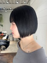 ラレイ ハラジュク(Lalei harajuku)&nbsp;【白石】ぱつっとボブパーマ落としストレート原宿学割