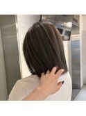 心斎橋難波30代40代50代髪質改善ブリーチエクステハイライトボブ