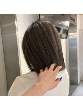 ネームレス 心斎橋(nameless) 心斎橋難波30代40代50代髪質改善ブリーチエクステハイライトボブ