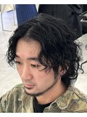 サーフカール/メンズトレンドパーマ