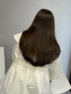 リアン バイ キートス(Lien by kiitos) オリーブベージュ/オリーブ/ベージュ/赤み消しカラー/艶髪