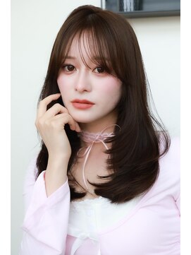 コア プラス 立川(COA PLUS) 韓国風レイヤーカット髪質改善ダブルカラーハッシュカット