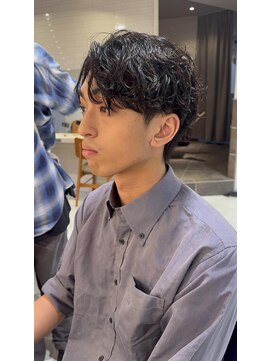 キャンバス バイ ネオリーブ 横浜西口(Canvas by neo.) 横浜★シャドウカルマパーマ人気のメンズパーマ