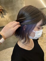 コティナ(cotina.)&nbsp;【cotina】インナーカラー × パープル