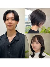 【左藤】ショートボブ～ミディアムボブ/縮毛矯正/大人ガーリー