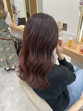 ケンジ 湘南台(KENJE) おしゃれに！ハイライトカラー！