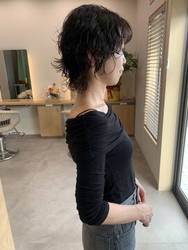 レイヤーカット＊パーマ