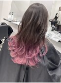 桜ピンクグラデーションカラー