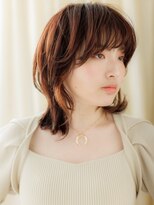 カバーヘア イヴ 戸頭店(COVER HAIR EVE)&nbsp;インナーカラーハッシュカットウルフパーマTd2戸頭20代30代40代