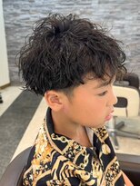 ガーデン 西川田店(garden)&nbsp;宇都宮メンズパーマ波巻きスパイラルパーマ波巻きパーマツイスパ