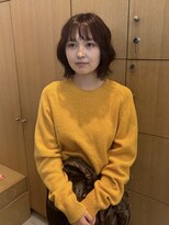 ルブランヘアギャラリー(Le blanc hair gallery)&nbsp;暖色ボブ