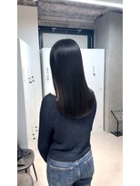 シェノン 梅田(CHAINON)&nbsp;梅田/着物ヘア/大人ガーリー/ダークアッシュ/似合わせカット