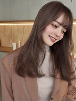 リジェール 鶴舞店&nbsp;レイヤーロング/ハッシュカット/シルキーベージュ/鶴舞/髪質改