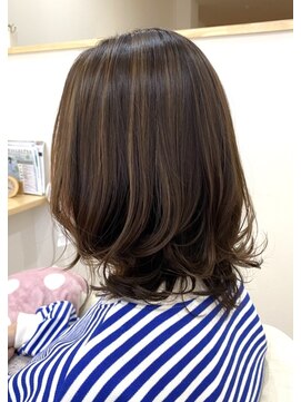 ハリトカミ 白髪ぼかしハイライト