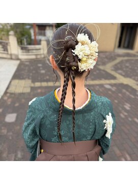 マレット(mullet.) ヘアアレンジ