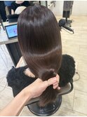 チョコレートブラウン 艶カラー