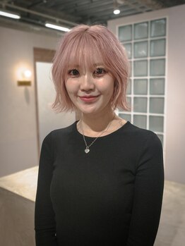 エン 栄店(enne)の写真/enneだからこそできるブリーチ×髪質改善で艶々ハイトーン【栄/矢場町/ブリーチ/ダブルカラー/学割U24】