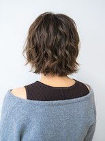 モッズ ヘア 日吉店(mod's hair)&nbsp;抜け感たっぷりウェーブボブ