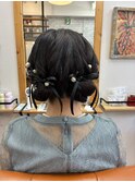 【大宮0345】ヘアセット×ツイン団子